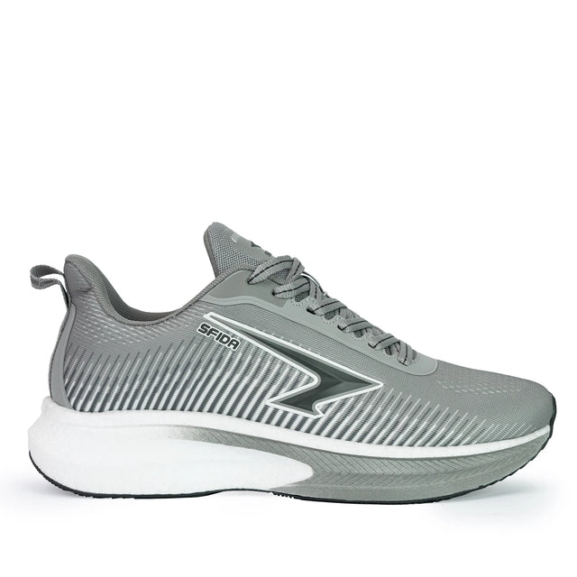 Sfida Zephyr Mens Performance Runners - Grey (Running Shoes/Sneakers) - GREY