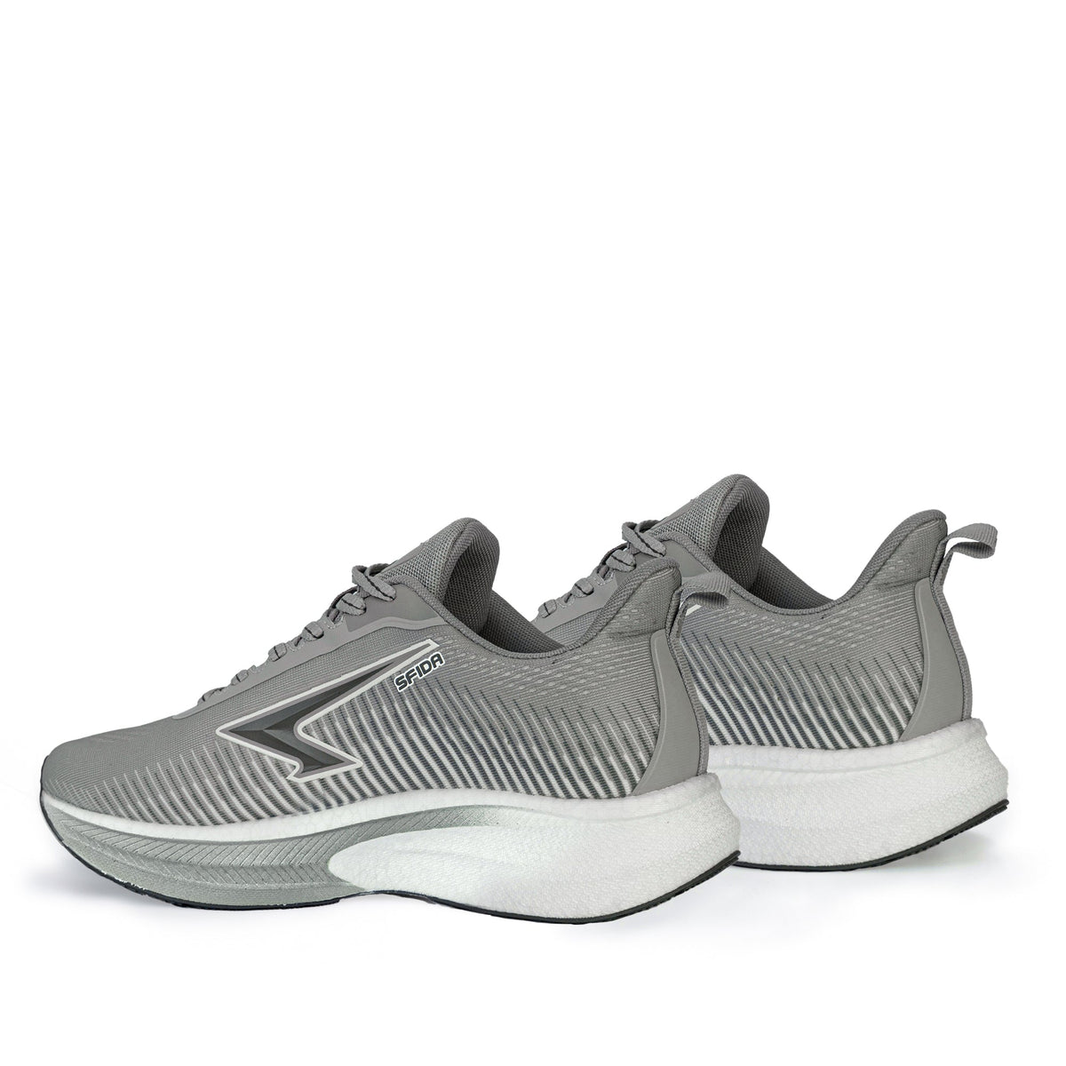 Sfida Zephyr Mens Performance Runners - Grey (Running Shoes/Sneakers)
