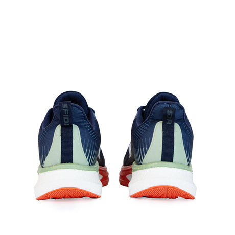 Sfida Zephyr Mens Performance Runners - Navy/Mint/Coral (Running Shoes/Sneakers)