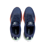 Sfida Zephyr Mens Performance Runners - Navy/Mint/Coral (Running Shoes/Sneakers)