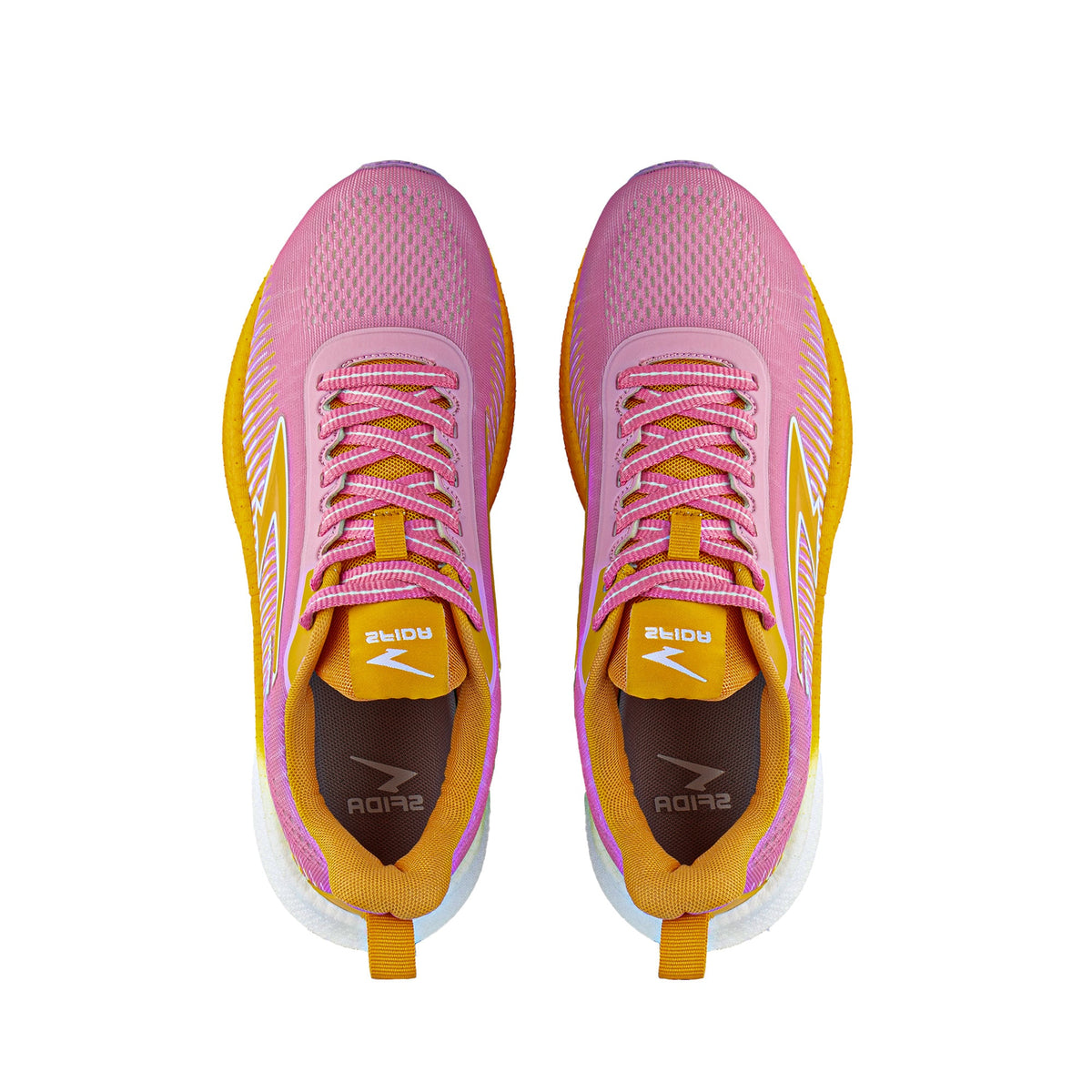 Sfida Zephyr Womens Performance Runners - Pink/Orange (Running Shoes/Sneakers)