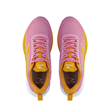 Sfida Zephyr Womens Performance Runners - Pink/Orange (Running Shoes/Sneakers)