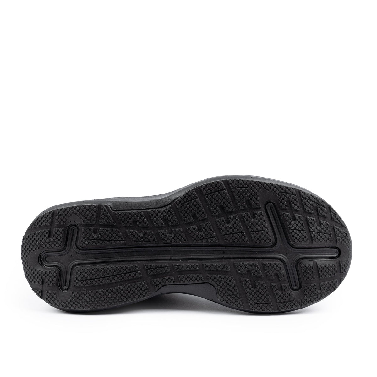 Sfida Zyric Boys V Strap Runners - Black (Kids Sneakers/Shoes)