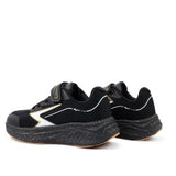 Sfida Zyric Boys V Strap Runners - Black/Gold (Kids Sneakers/Shoes)
