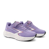Sfida Zyric Girls V Strap Runners - Light Purple/Fuchsia (Kids Sneakers/Shoes)