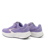Sfida Zyric Girls V Strap Runners - Light Purple/Fuchsia (Kids Sneakers/Shoes)