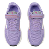 Sfida Zyric Girls V Strap Runners - Light Purple/Fuchsia (Kids Sneakers/Shoes)