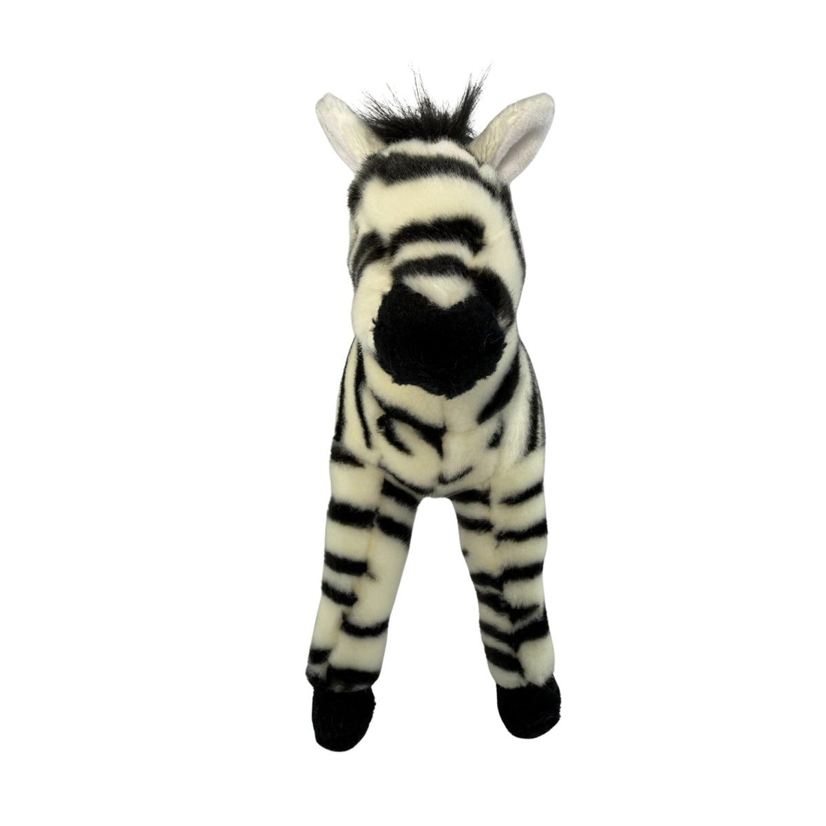 Bocchetta Zara 25cm Zebra Plush Toy (Realistic Stuffed Animal Wildlife Gift)