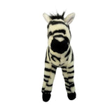 Bocchetta Zara 25cm Zebra Plush Toy (Realistic Stuffed Animal Wildlife Gift)