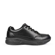 Sfida Alex 2 Senior Kids Leather Lace Up School Shoes - Black (Boys/Girls) - Black