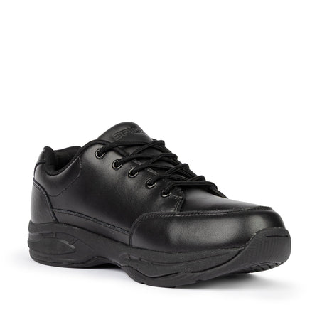 Sfida Alex 2 Senior Kids Leather Lace Up School Shoes - Black (Boys/Girls)