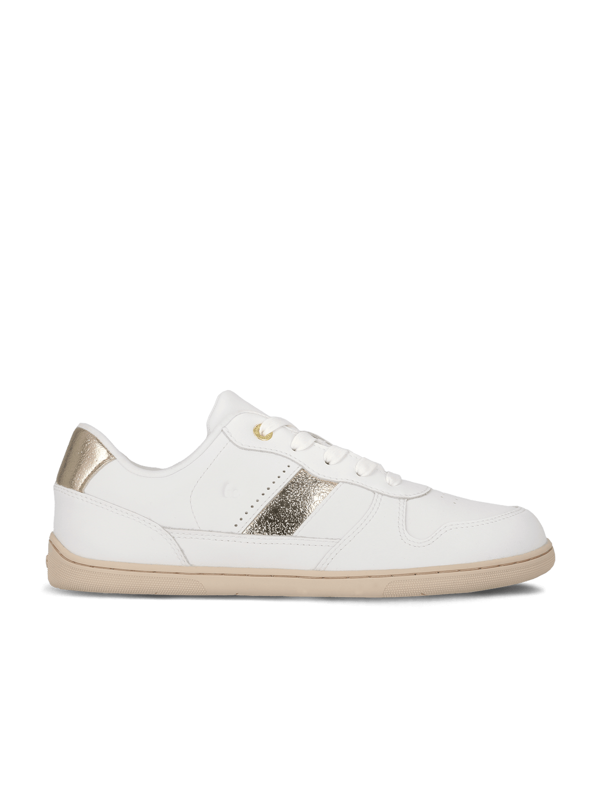 Be Lenka Unisex Cellestia Barefoot Sneakers - White/Gold