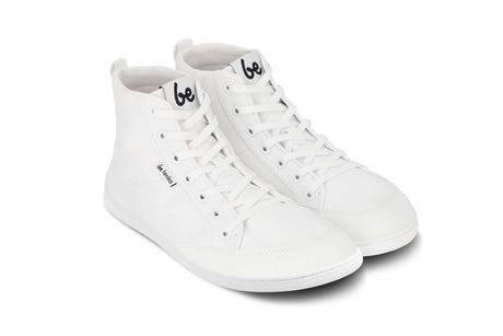 Be Lenka Unisex Rebound Barefoot High Top Sneakers - All White