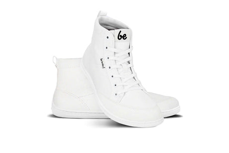 Be Lenka Unisex Rebound Barefoot High Top Sneakers - All White