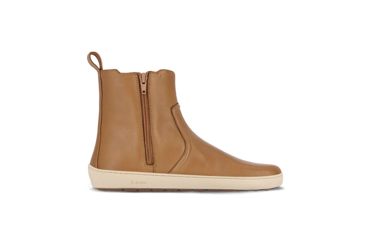 Be Lenka Womens Allure Barefoot Boots - Light Cognac