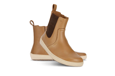 Be Lenka Womens Allure Barefoot Boots - Light Cognac