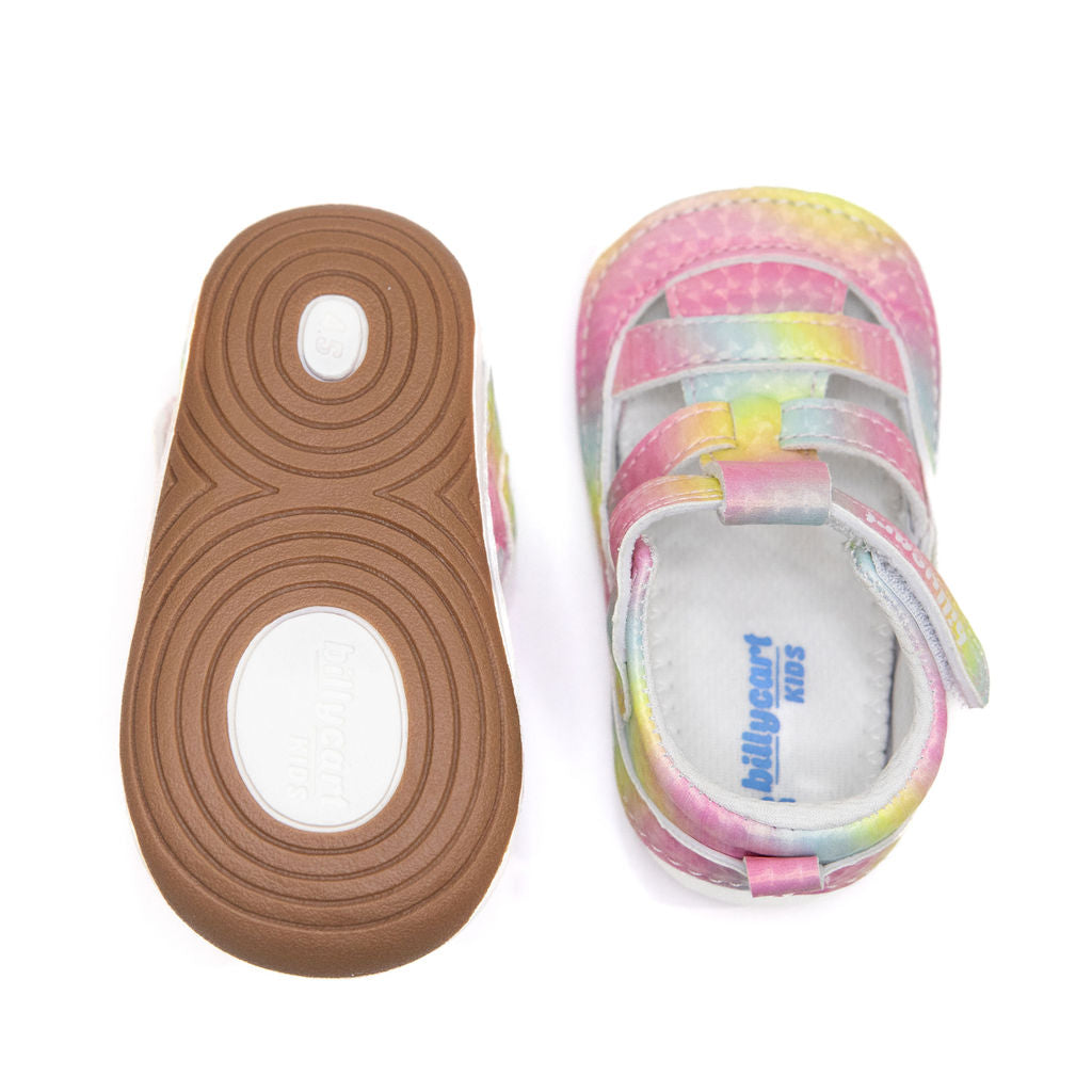 Billycart Ava Girls First Walker Sandals - Rainbow (Baby & Toddler Shoes)