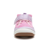 Billycart Floss Girls Wide-Fit Barefoot First Walker High-Top Sneakers - Pink/Purple (Baby & Toddler Shoes)