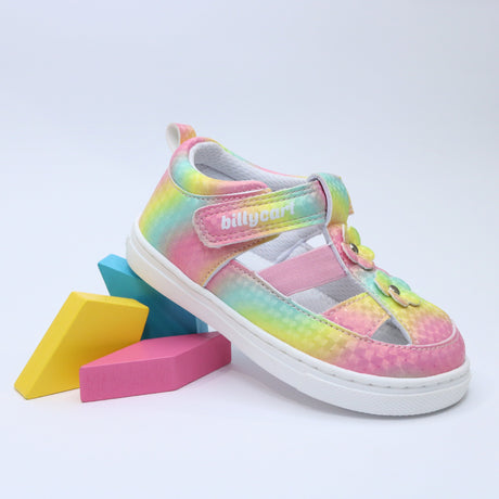 Billycart Amelia Girls Wide-Fit Sandals - Rainbow (Toddler Shoes)