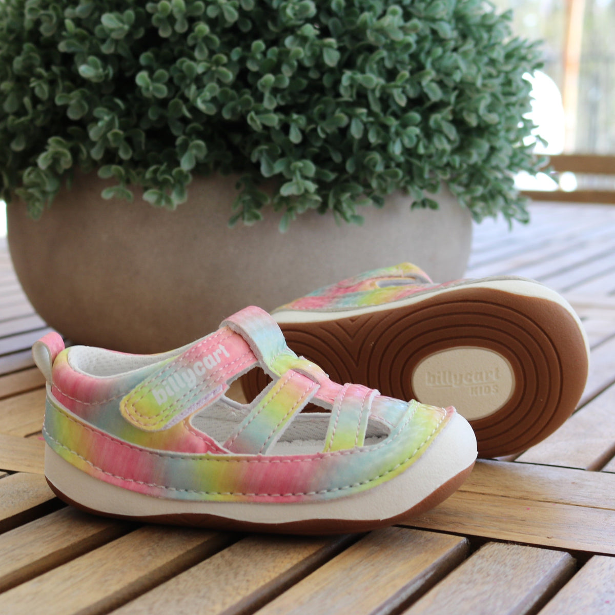 Billycart Ava Girls First Walker Sandals - Rainbow (Baby & Toddler Shoes)
