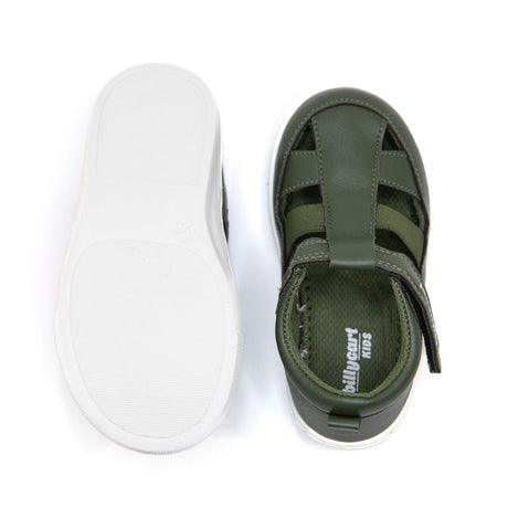 Billycart Morgan Kids Wide-Fit Sandals - Green (Toddler Shoes)