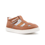 Billycart Lennie Kids Wide-Fit Sandals - Tan Brown (Toddler Shoes)