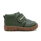 Billycart Ollie Kids Wide-Fit Barefoot First Walker Boots - Green (Baby & Toddler Shoes)