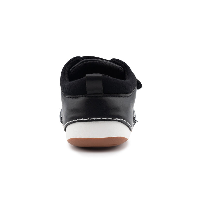 Billycart Jett Kids Wide-Fit First Walker Sneakers - Black (Baby & Toddler Shoes)