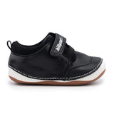 Billycart Jett Kids Wide-Fit First Walker Sneakers - Black (Baby & Toddler Shoes)