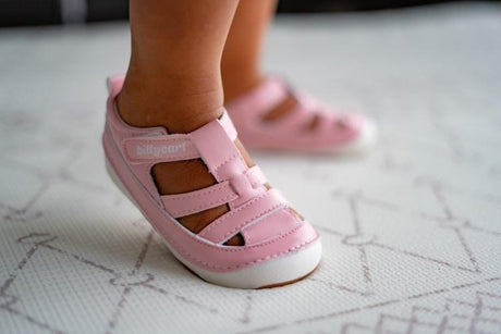 Billycart Phoebe Girls First Walker Sandals - Light Pink (Baby & Toddler Shoes)