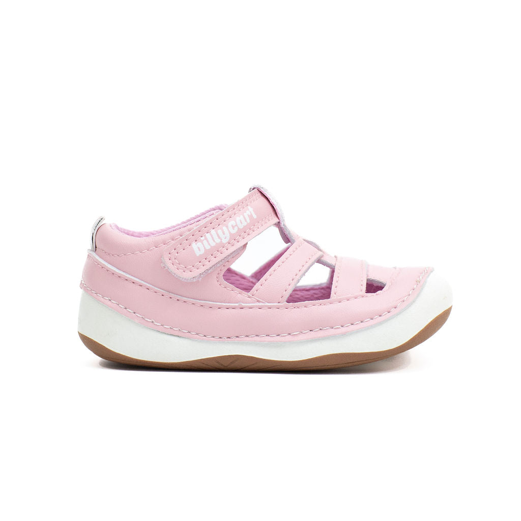 Billycart Phoebe Girls First Walker Sandals - Light Pink (Baby & Toddler Shoes)