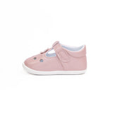 Billycart Rosie Girls Barefoot First Walker T-Bar Sandals - Light Pink (Baby Mary Jane Shoes)