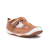 Billycart London Wide Kids Wide-Fit First Walker Sandals - Tan Brown (Baby & Toddler Shoes)