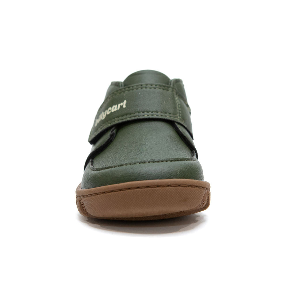 Billycart Ollie Kids Wide-Fit Barefoot First Walker Boots - Green (Baby & Toddler Shoes)