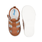 Billycart Lennie Kids Wide-Fit Sandals - Tan Brown (Toddler Shoes)