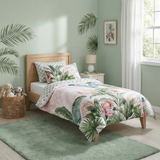 Renee Taylor Gardenia 300TC Cotton Reversible Kids Quilt Cover Set (OEKO-TEX Certified)