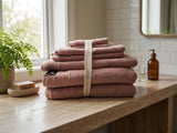 Renee Taylor Aireys 650 GSM Zero Twist Cotton Towels - Cherwood (Bath, Hand & Face Towel/Bath Sheet & Bath Mat)