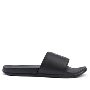 Sfida Laze Mens Slides - Black (Slip On Sandals) - BLACK