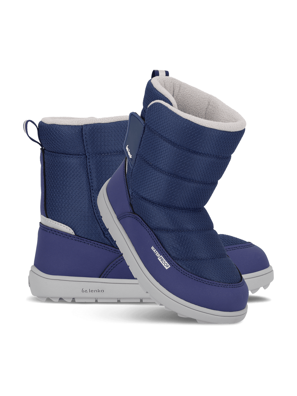 Be Lenka Kids Ailo Barefoot Snow Boots - Dark Blue