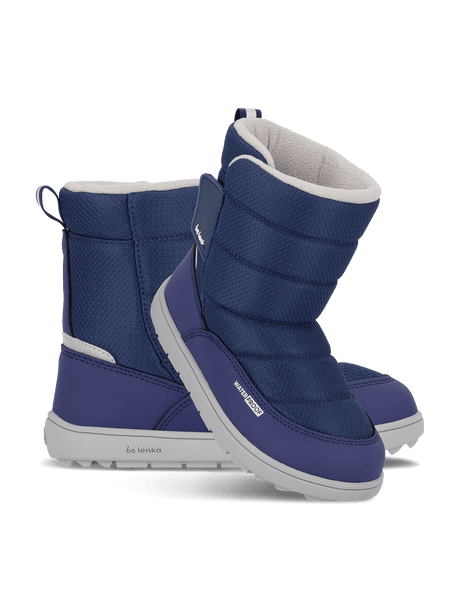 Be Lenka Kids Ailo Barefoot Snow Boots - Dark Blue