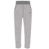 Sfida Elementary Womens Fleece Track Pants - Grey (Trackies/Sweatpants) - GREY
