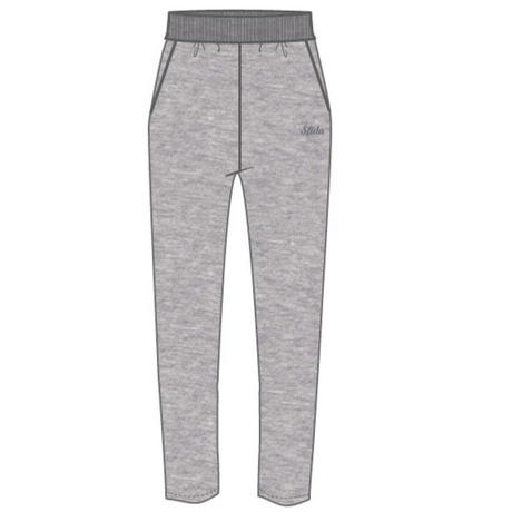 Sfida Elementary Womens Fleece Track Pants - Grey (Trackies/Sweatpants) - GREY