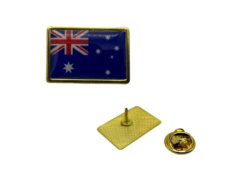 Jacaru 6610 Australia Flag Hat Pin - Aussie Hat Accessory