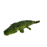 Bocchetta Agro 80cm 2kg Weighted Crocodile Doorstop Plush Toy - Green (Australian Stuffed Animal Souvenir Gift)
