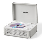 Crosley Cruiser Portable Retro CD Player with Stereo Bluetooth Speakers, FM Radio - White Sands