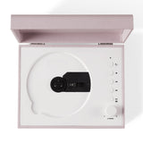 Crosley Voyager Portable Retro CD Player with Stereo Bluetooth Speakers, FM Radio - Amethyst