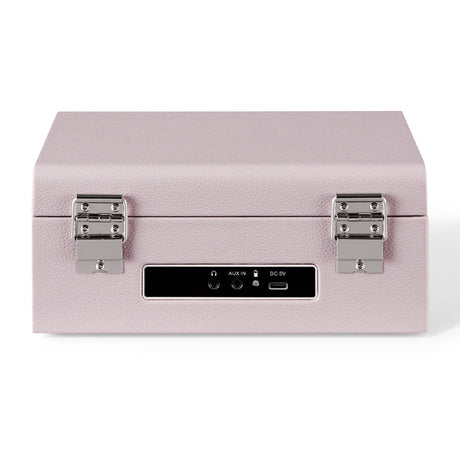 Crosley Voyager Portable Retro CD Player with Stereo Bluetooth Speakers, FM Radio - Amethyst
