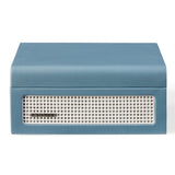 Crosley Voyager Portable Retro CD Player with Stereo Bluetooth Speakers, FM Radio - Washed Blue