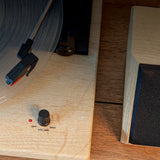 Crosley Brio Record Player Shelf System With Speakers - Natural