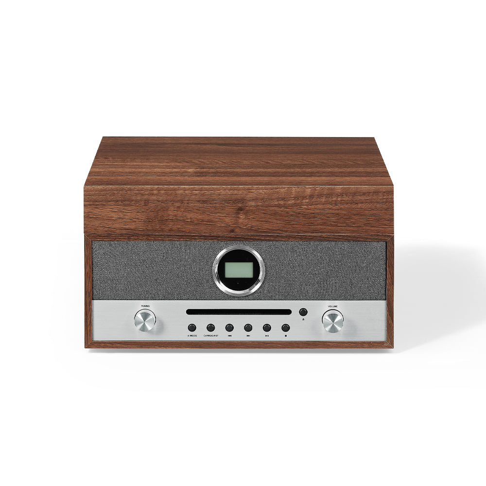Crosley Nash 7-in-1 Vinyl Record Player - Walnut